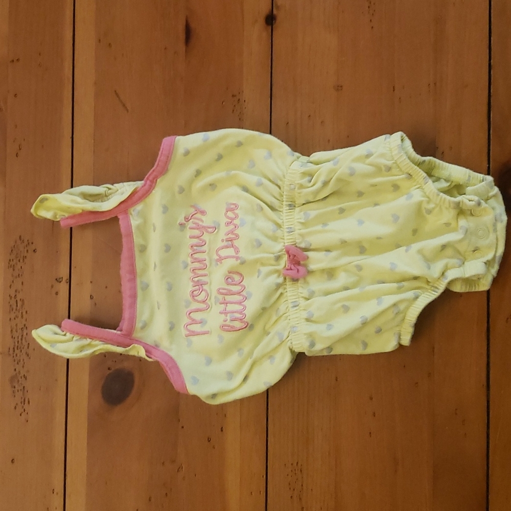 3/$10 - "Mommy's Little Diva" onesie